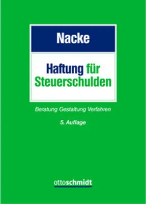 Obrázek produktu pro Haftung für Steuerschulden