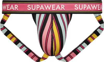 Immagine prodotto di SUPAWEAR - Intimo da Uomo Sospensorio - Sprint Jockstrap Stripes - 1x Taglia XXL