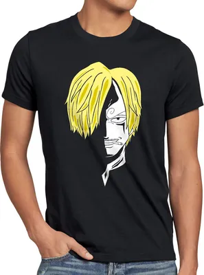 Produktbild von style3 Sanji Herren T-Shirt, Größe:5XL, Farbe:Schwarz