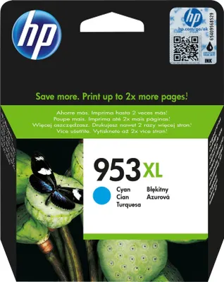 Immagine prodotto di HP 953XL High Yield Cyan Original Cartuccia d'Inchiostro 1 pz Resa Elevata XL