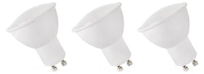 Produktbild von Spectrum GU10 LED Spot Lampe 1,5W 130lm 6000K Kaltweiß 230V 3 Stück