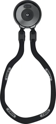 Produktbild von ABUS Wandanker WCH + Kette ACH 9KS - zur Diebstahlsicherung von Fahrrad und Motorrad in Garagen, Kellern oder vor dem Haus - ABUS-Sicherheitslevel 13 - 130 cm lange Kette