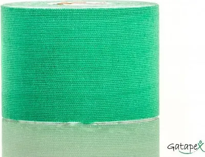 Produktbild von Gatapex Physiotape Kinesiology-Tape grün (5,5 m x 5 cm)