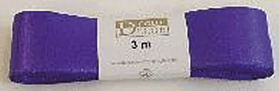 Produktbild von Doppelsatinband 25mmx3m violett
