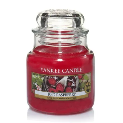 Zdjęcie produktu dla Świeczka zapachowa Yankee Candle Raspberry Tea Candles o owocowym zapachu