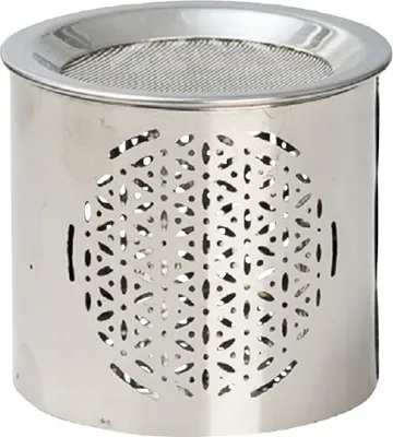Produktbild von Räucherstövchen Blume des Lebens Edelstahl H 6 cm