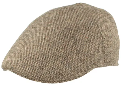 Knautschbare Struktur Schiebermütze von Hut-Breiter in beige
