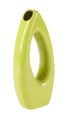 Obrázok produktu pre Váza "Oko" (13x5x28cm), svetlozelená