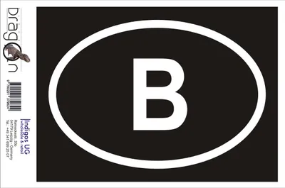 Produktbild von Aufkleber / Autoaufkleber - JDM / Die cut / Auto / OEM - Belgien B - 160x110mm gold - Heckscheibe / Heckscheibenaufkleber