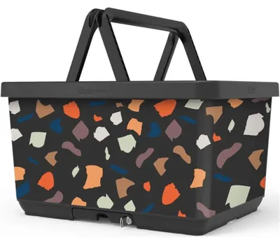 Imagen del producto de Cesta para bicicleta Basky 2.0: Diseño animal que se camufla