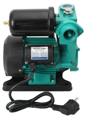 Obrázok produktu pre Domáca vodná pumpa – pumpa na zvýšenie tlaku – 230V, 250W – automatická, samočistiaca – na studenú aj teplú vodu – prietok 2100 l/h – zástrčka podľa štandardu EÚ