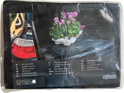Produktbild von Anti-Rutsch-Matte, Kofferraummatte, Unterlage Kofferraum, ca. 120x180 cm, Kofferraumschutz, individuell zuschneidbar