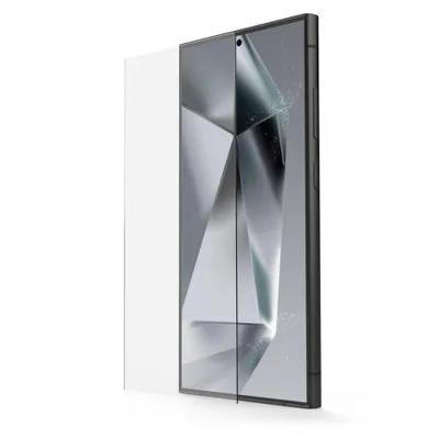 Immagine prodotto di Vetro protettivo per telefoni cellulari Hama "Clear Protect" per Samsung Galaxy S24 Ultra, aiuto al montaggio