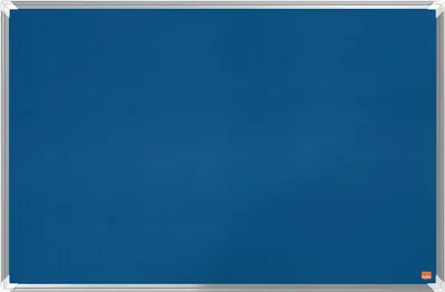 Image de Tableau de notes Nobo Premium Plus 1915188 60x90cm feutre bleu