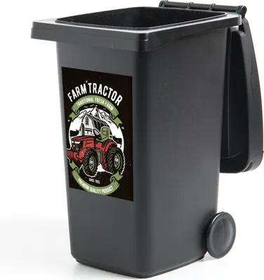 Produktbild von MuchoWow® - Mültonnen-sticker - Sticker - Aufkleber für die Mülltonne