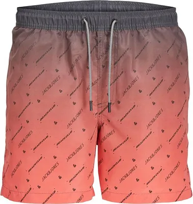 Produktbild von Jack & Jones Fiji Gradient Badeshorts Orange 2XL Mann Orange 2XL