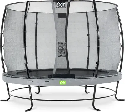 Produktbild von EXIT Elegant Trampolin ø305cm mit Economy Sicherheitsnetz - grau