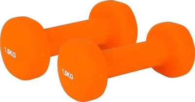 Produktbild von Neoprenhantel Fitnesshantel von V3Tec Farbe Neonorange 2x1500g
