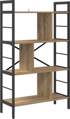 Obrázok produktu pre vidaXL Artisan dubová knižnica 75 x 30 x 123,5 cm materiál na báze dreva