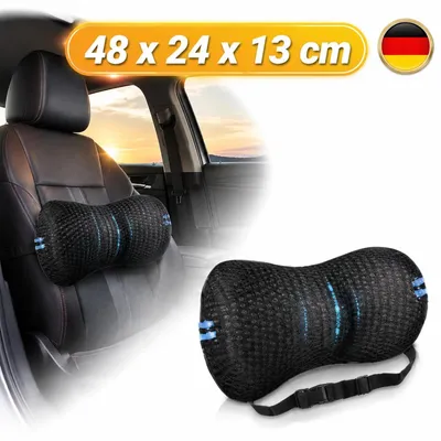 Produktbild von Lumbalkissen Ergonomisches Design Lendenstützkissen Memory Foam Rutschfest DHL