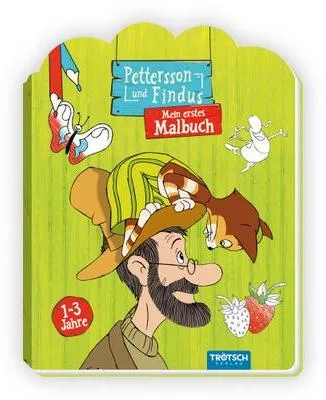 Produktbild von Trötsch Pettersson und Findus Mein erstes Malbuch