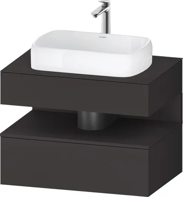 Produktbild von Duravit Waschtischunterschrank Qatego 80x55x60cm, gra m, Konsolenpl., Nischenb