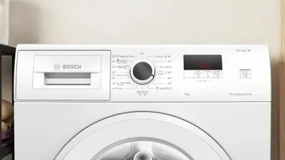 Obrázek produktu pro Bosch WGE02200BY, Přední plnění, 7 kg, B, 71 dB, 1200 ot/min, A