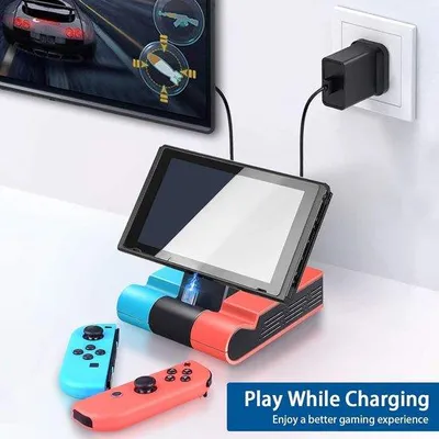 Obrázek produktu pro Přenosná nabíječka pro Nintendo Switch s rozhraním HDMI a USB 3.0
