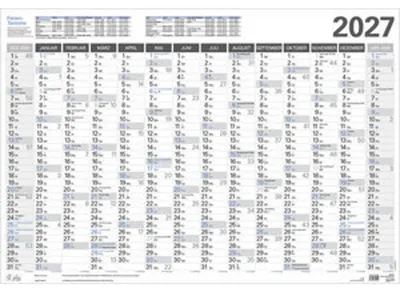 Produktbild von Kleiner Wandtimer 2027