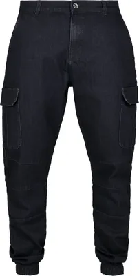 Produktbild von Urban Classics - CARGO Jogging Denim Jeans schwarz - L