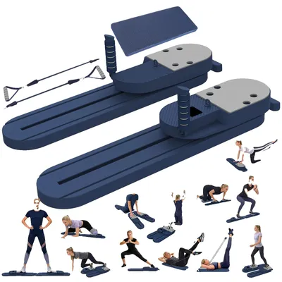 Immagine prodotto di Tavola da Pilates, design smontabile, accessori multifunzionali, blu