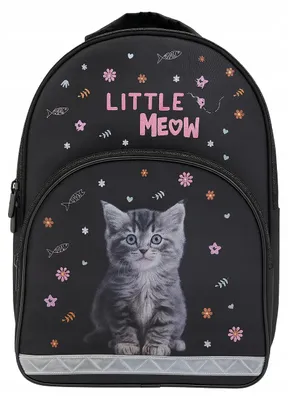 Produktbild von Paso Little Meow Schulrucksack mehrfarbig Katze Kinder