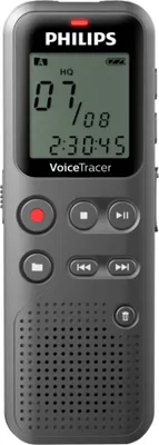 Image de Philips Voice Tracer DVT1120 - Enregistreur vocal - 1 Watt - 8 Go - Gris