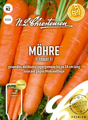 Produktbild von Möhren Flyaway F1 | Möhrensamen von N.L. Chrestensen