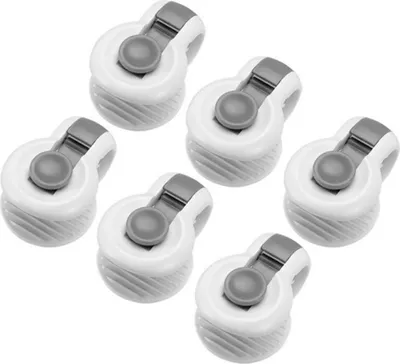 Obrázok produktu pre 6PCS Peřina kryt klipy bez kolíkov Utešiteľ upevňovacie prvky udržať roh na mieste prikrývka Fixer Anti-pohybovať Peřina kryt klipy posteľná bielizeň príslušenstvo