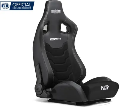 Produktbild von Next Level Racing | PolyurethanLeather and Suede | Reclining Seat | ERS4 Elite PolyurethanLeather & Suede Edition | Black
