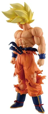 Image de Dragon Ball Z : La Chronique de Goku. Figurine Son Goku, Super Saiyan, Ichibansho, 25 cm