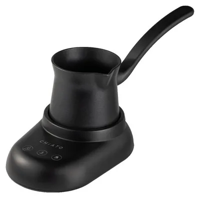 Produktbild von CHiATO potPLAY 3-in-1 Elektrische Türkische Kaffeekanne - Schwarz