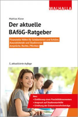 Obrázek produktu pro Der aktuelle BAföG-Ratgeber