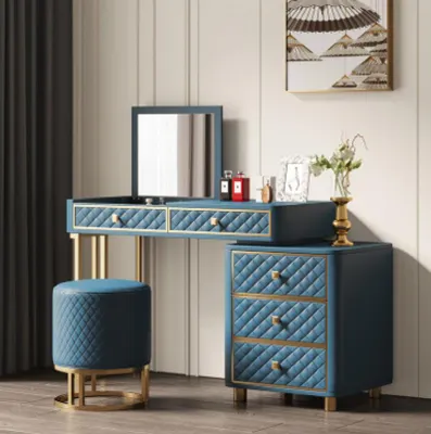 Immagine prodotto di Tavolino da toilette Tavolino per cosmetici Specchio Design Consolle Comò Tavolini
