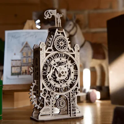 Produktbild von Uhrenturm aus Holz