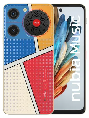 Produktbild von ZTE Nubia Music - Pop Art, 16,8 cm (6.6"), 4 GB, 128 GB, 50 MP, Android 14, Mehrfarbig