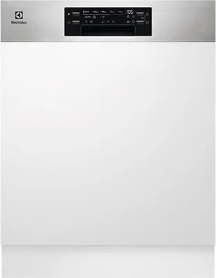 Produktbild von Electrolux Serie 700 KEGB7400IX, Halb integriert, Standardgröße (60 cm), Schwarz, Edelstahl, Weiß, Berührung, LED