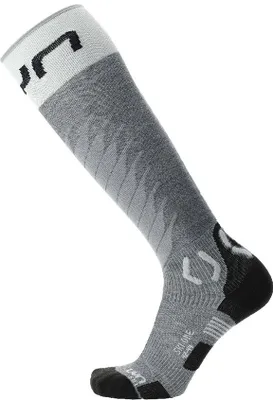 Immagine prodotto di UYN One Merino calze da sci da donna grigio melange/bianco 35-36