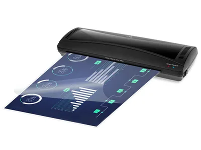 Zdjęcie produktu dla Tracer TRL-A4, 22 cm, Laminator na zimno/gorąco, 5 min, 300 mm/min, 0,6 mm, 125 µm