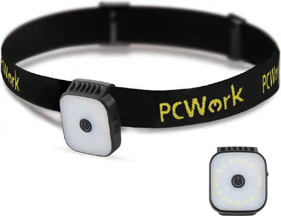 Obrázek produktu pro LED čelovka s bílým, zeleným a červeným světlem, dobíjecí čelovka s bílým a červeným světlem, model PCW12E