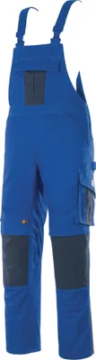Zdjęcie produktu dla MASCOT Bib & Brace, Spodnie, Każda płeć, Granatowy (marynarski), Czarny, Bawełna, Poliester, 270 g/m², Nie wybielać