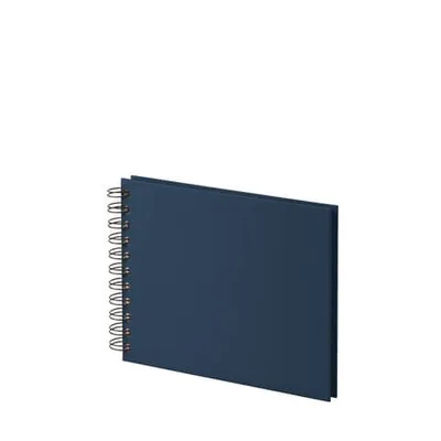 Produktbild von Rössler S.O.H.O., Blau, 40 Blätter, 195 x 145, Spiralbindung, Weiß, 195 mm