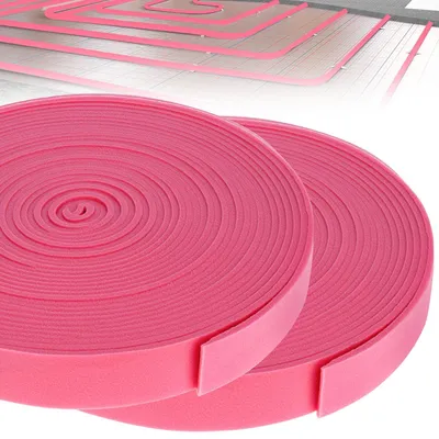 Randdämmstreifen selbstklebend 50mm x 5mm x 20m, 2 Rollen