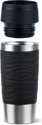 Immagine prodotto di Emsa Travel Mug Classic Wave 0,36 L schwarz N20212 3110601172 4009049545073